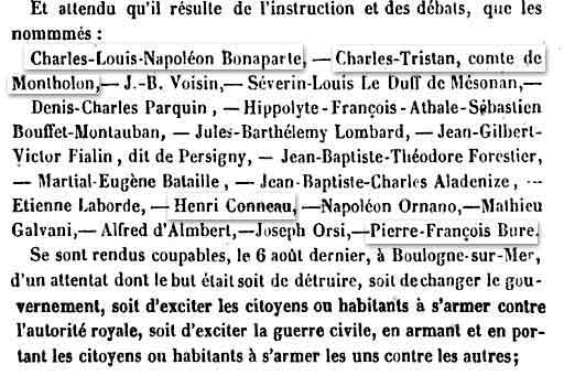 audience du 6 oct 1840