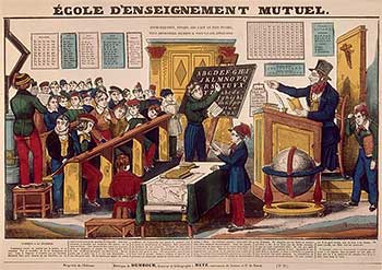 Litho: dans Les tableaux de Paris par J.H. Marlet, musée de l'Education, Rouen
