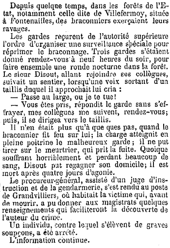 Petit Journal 26 aout 1868