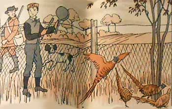 Illustrations de la Vie parisienne pages 865/866 du 27 novembre 1909 Dessin de Maurice Taquay. Détail.