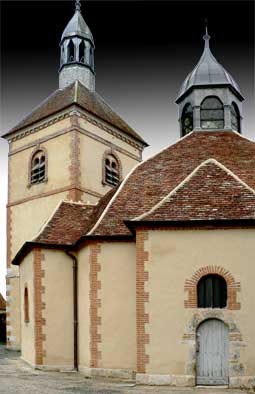 l'&eacute;glise St Hubert des Mar&ecirc;ts, photo perso