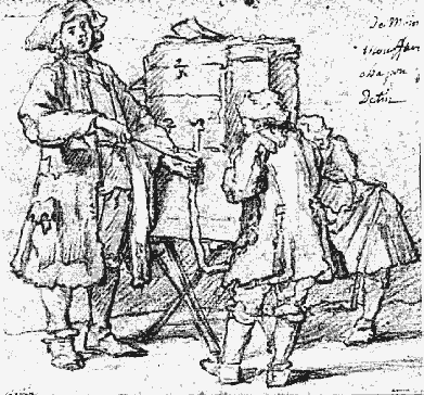 la Curiosit&eacute;, pierre noire et sanguine, Chardin